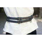 Productafbeelding Leren Riem Twin Belt