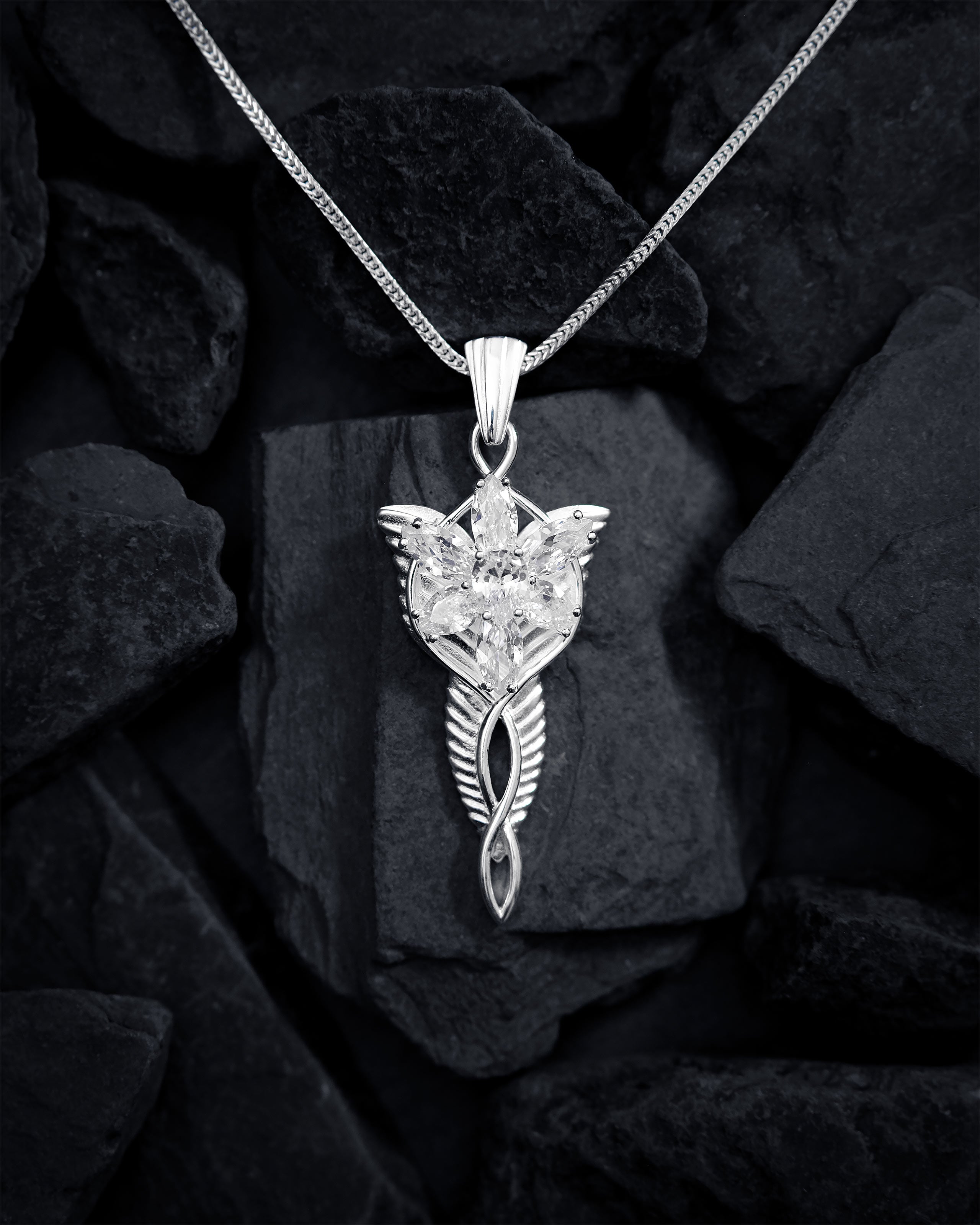 Productafbeelding Arwens Avondster met vossestaartketting