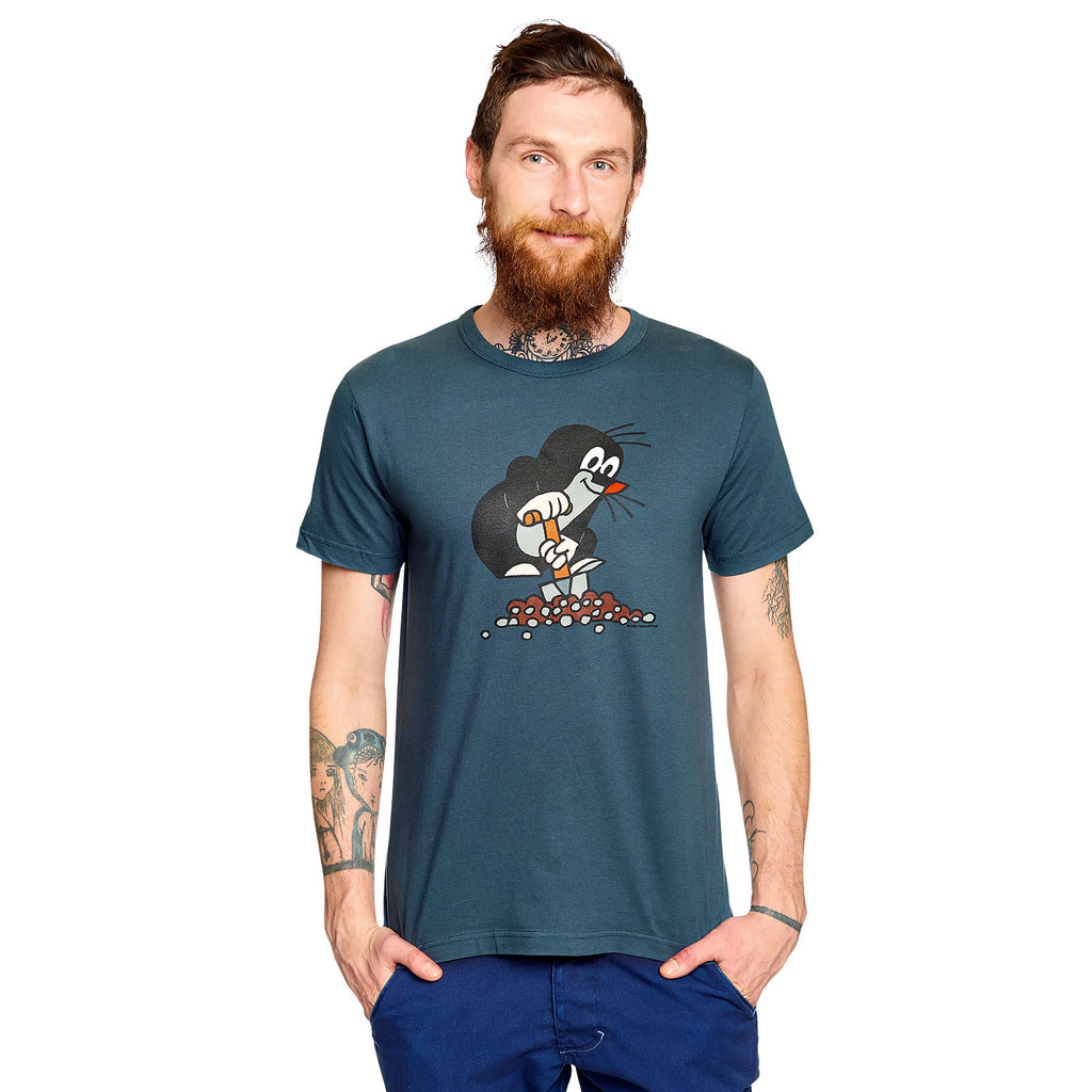 Productafbeelding Het Kleine Mol T-Shirt Blauw