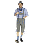 Productafbeelding Franzl Traditioneel Kostuum, Lederhosen met Geruit Overhemd