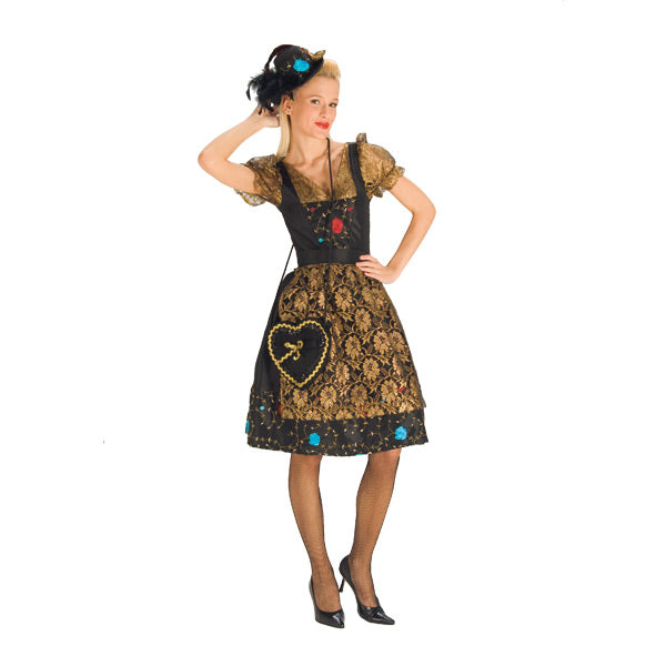 Productafbeelding Gloria - Feestelijke Dirndl met Schort - Dameskostuum