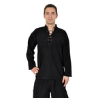 Productafbeelding Middeleeuws Shirt Zwart