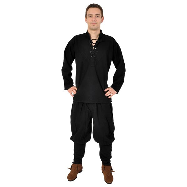 Productafbeelding Middeleeuws Shirt Zwart