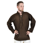 Productafbeelding Middeleeuws Shirt Bruin