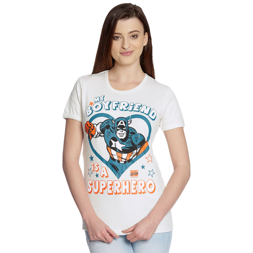Productafbeelding Marvel - Mijn vriend is een superheld T-shirt