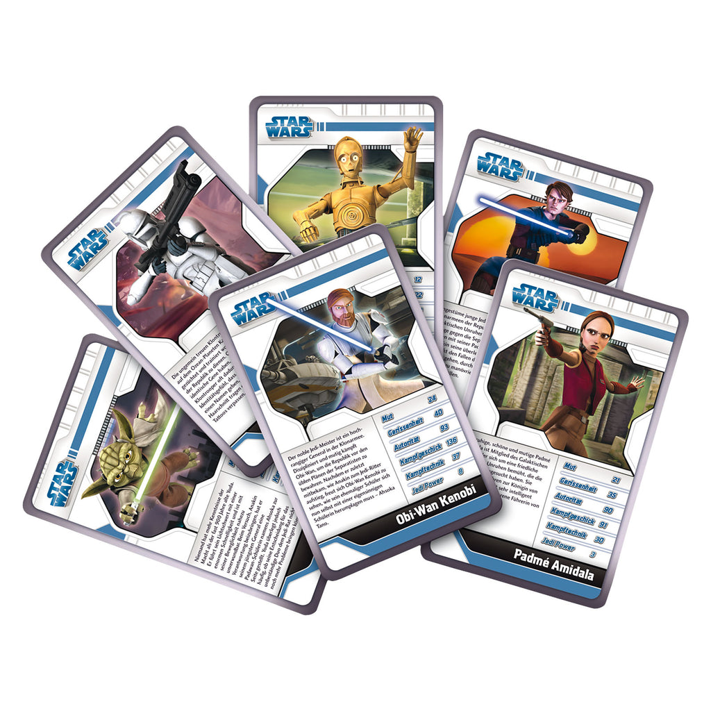 Productafbeelding Star Wars - The Clone Wars Top Trumps Speelkaarten