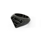 Productafbeelding Superman Embleem Ring Zwart