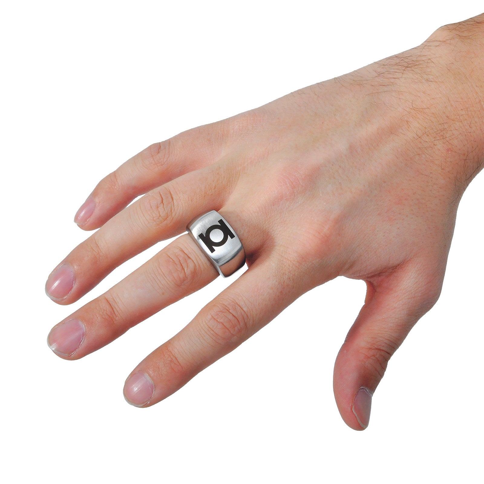 Productafbeelding Green Lantern - Logo Ring grijs