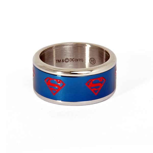 Productafbeelding Superman - Symbool Ring Blauw