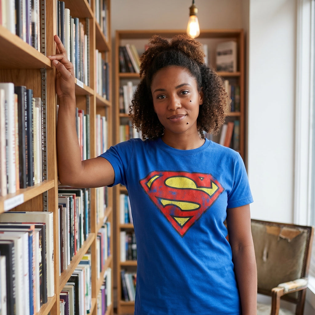 Productafbeelding Superman - Retro Logo Shirt
