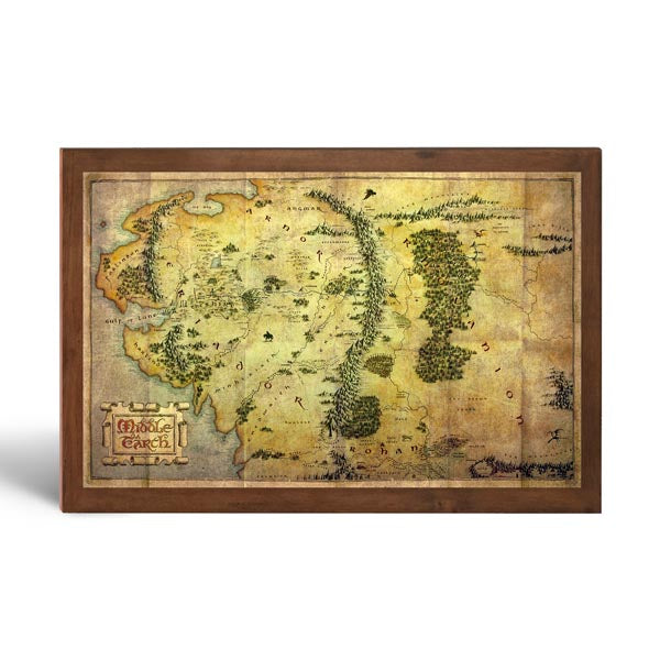 Productafbeelding De Hobbit - De kaart van Midden-Aarde