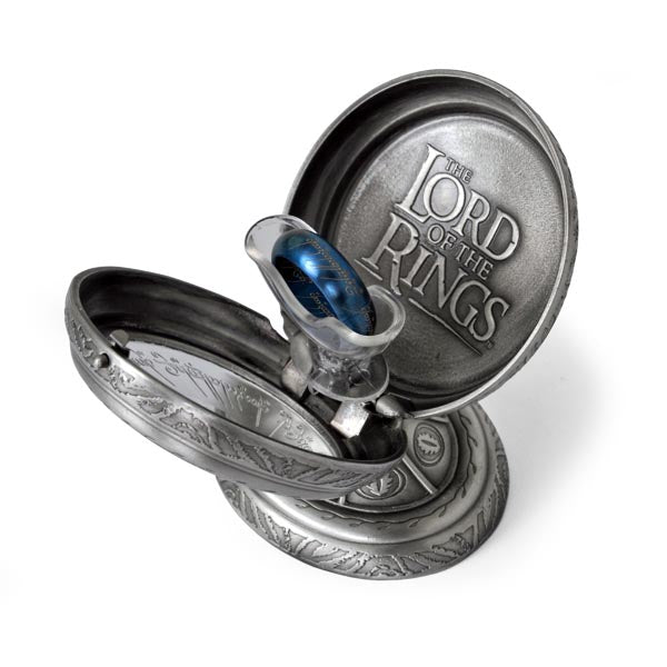 Productafbeelding Heer der Ringen - De Ene Ring in Sieradendisplay, Blauw
