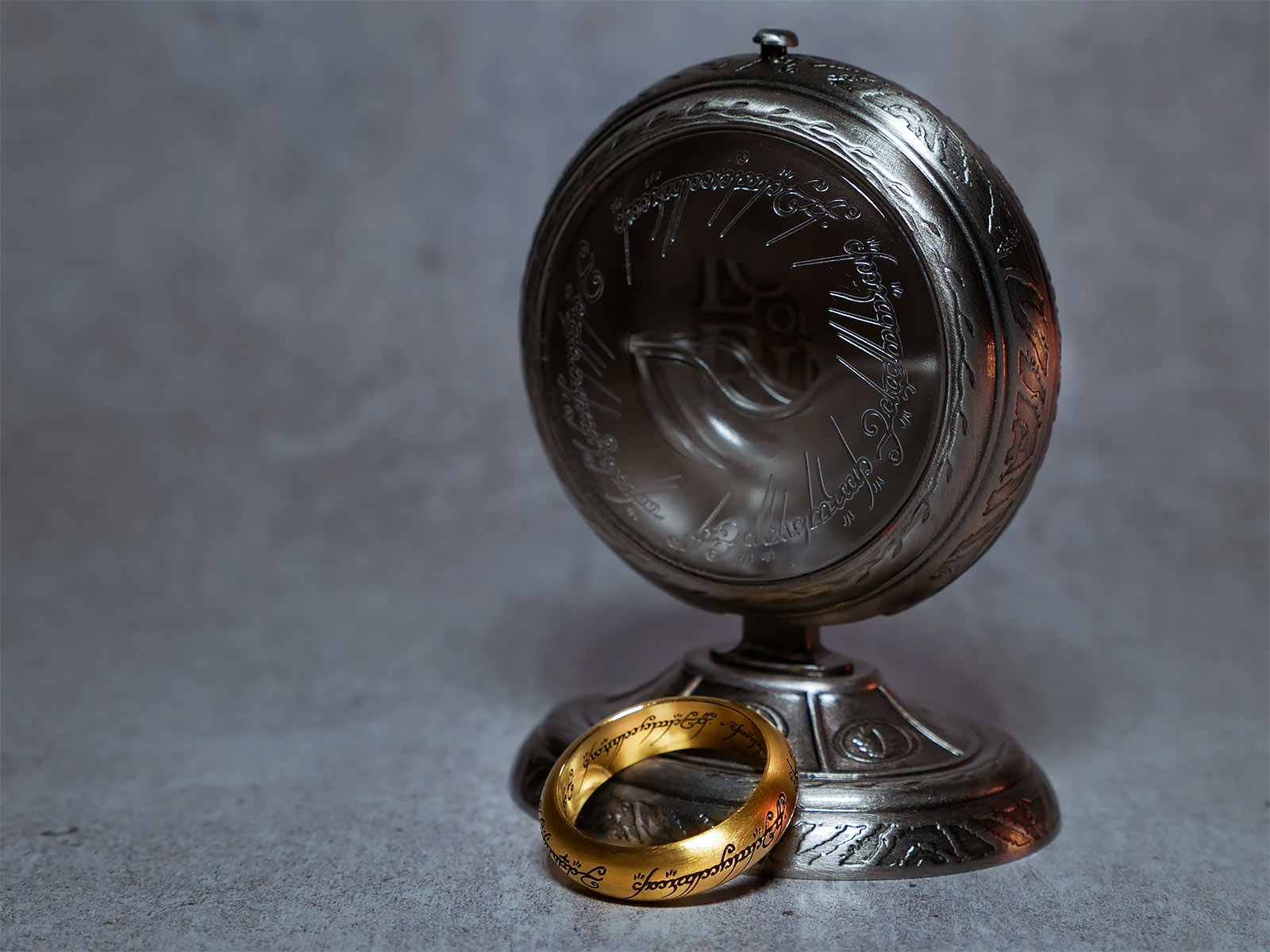 Productafbeelding Heer der Ringen - De ene Ring in Sieraden Display