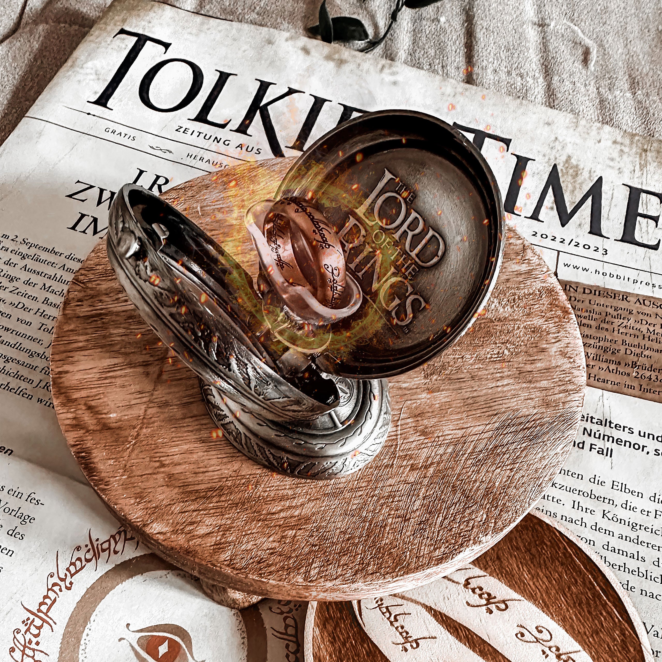 Productafbeelding Heer der Ringen - De ene Ring in Sieraden Display
