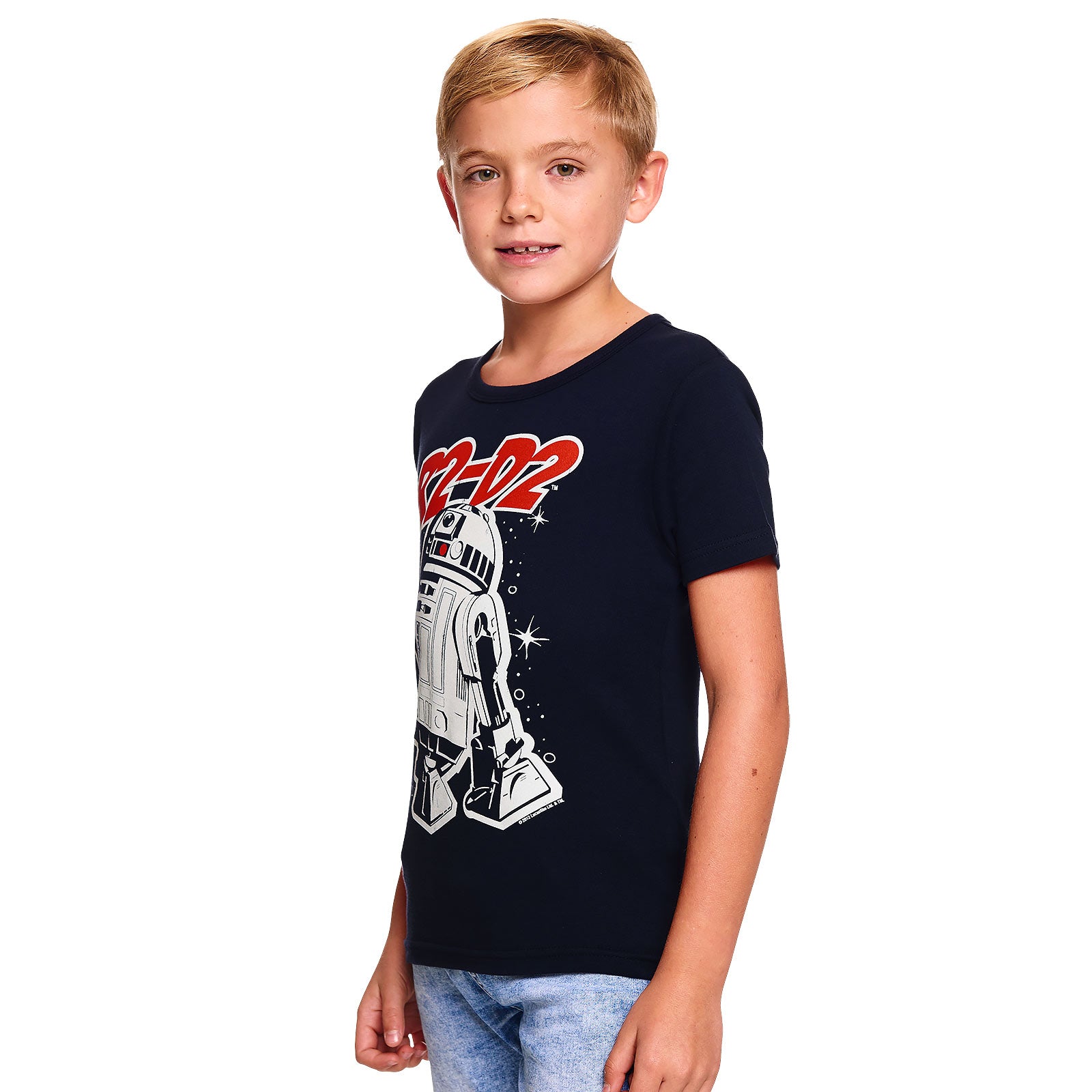 Productafbeelding Star Wars - R2-D2 Kinder-T-shirt navy