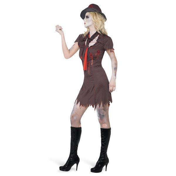 Product image Zombie Gangster Bride Costume