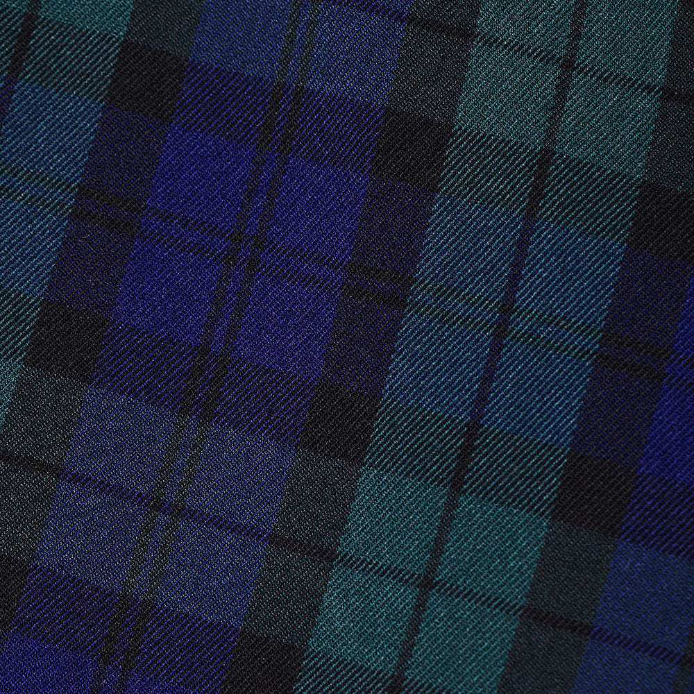 Productafbeelding Mini-jurk tartan ruit ontwerp groen-zwart