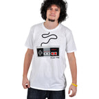 Productafbeelding Nintendo - NES Controller T-Shirt wit