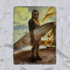 Productafbeelding Star Wars - Wookiee Surfer T-shirt grijs