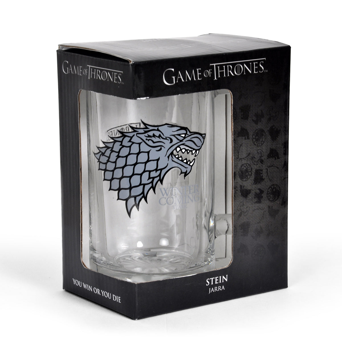 Productafbeelding Game of Thrones - Huis Stark Glazen Mok