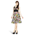 Productafbeelding Rockabilly Halter Jurk B-Movie