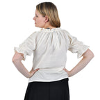 Productafbeelding Blouse Luisa korte mouw natuur