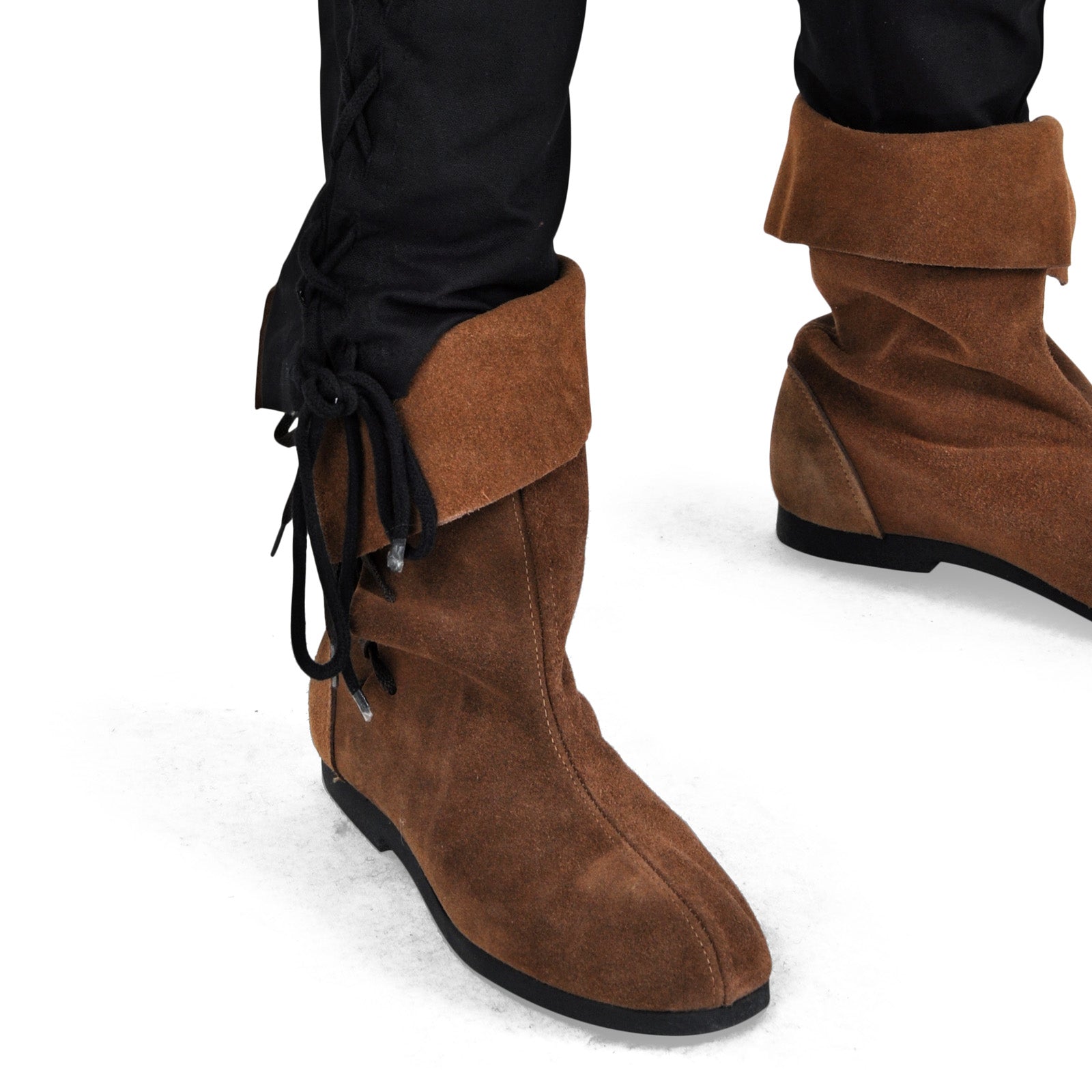Productafbeelding Broek Bertram Heren met onderbeen vetering zwart-rood