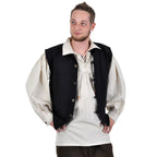 Productafbeelding Middeleeuwse Vest Johann Zwart