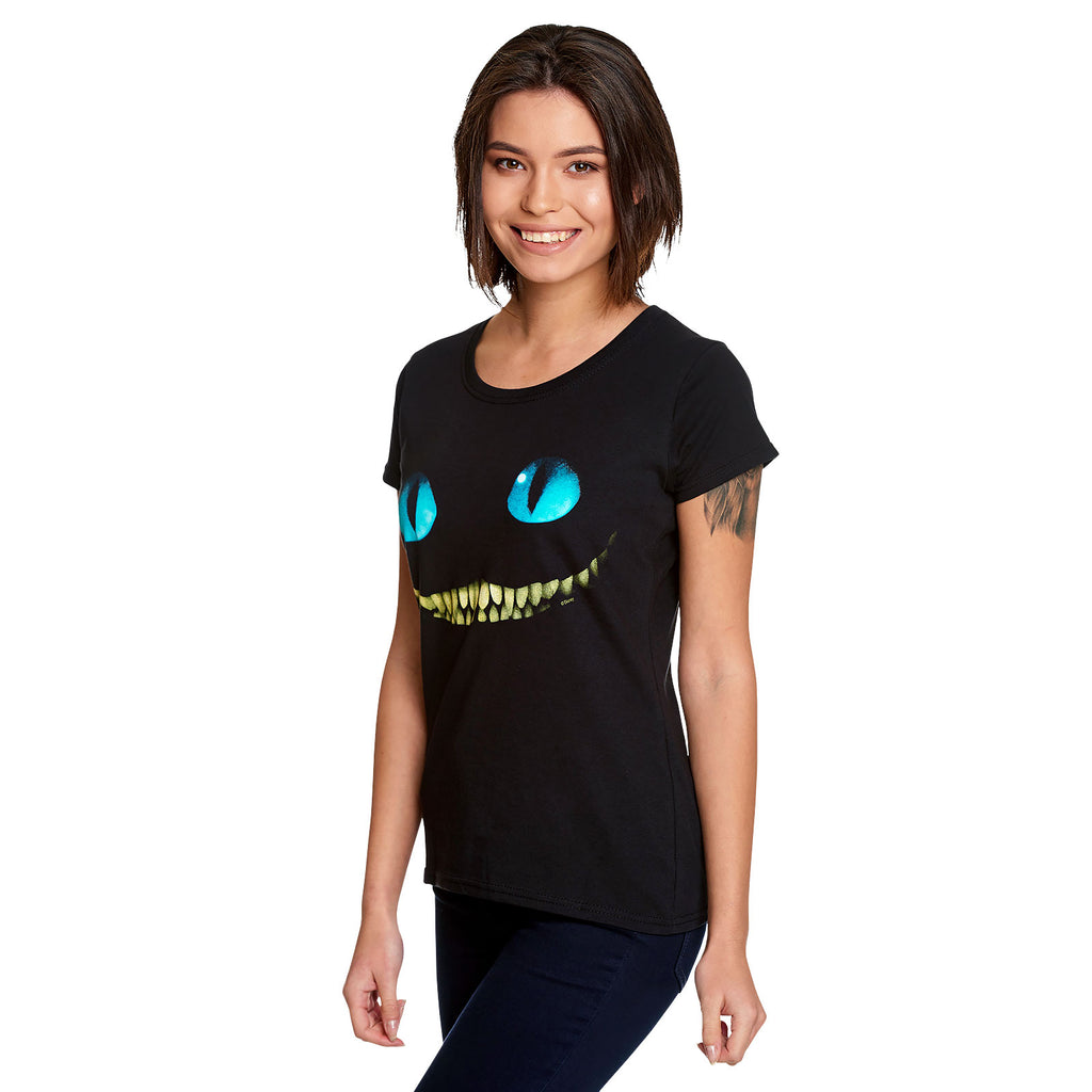 Productafbeelding Alice in Wonderland - Smiling Cat Dames T-Shirt
