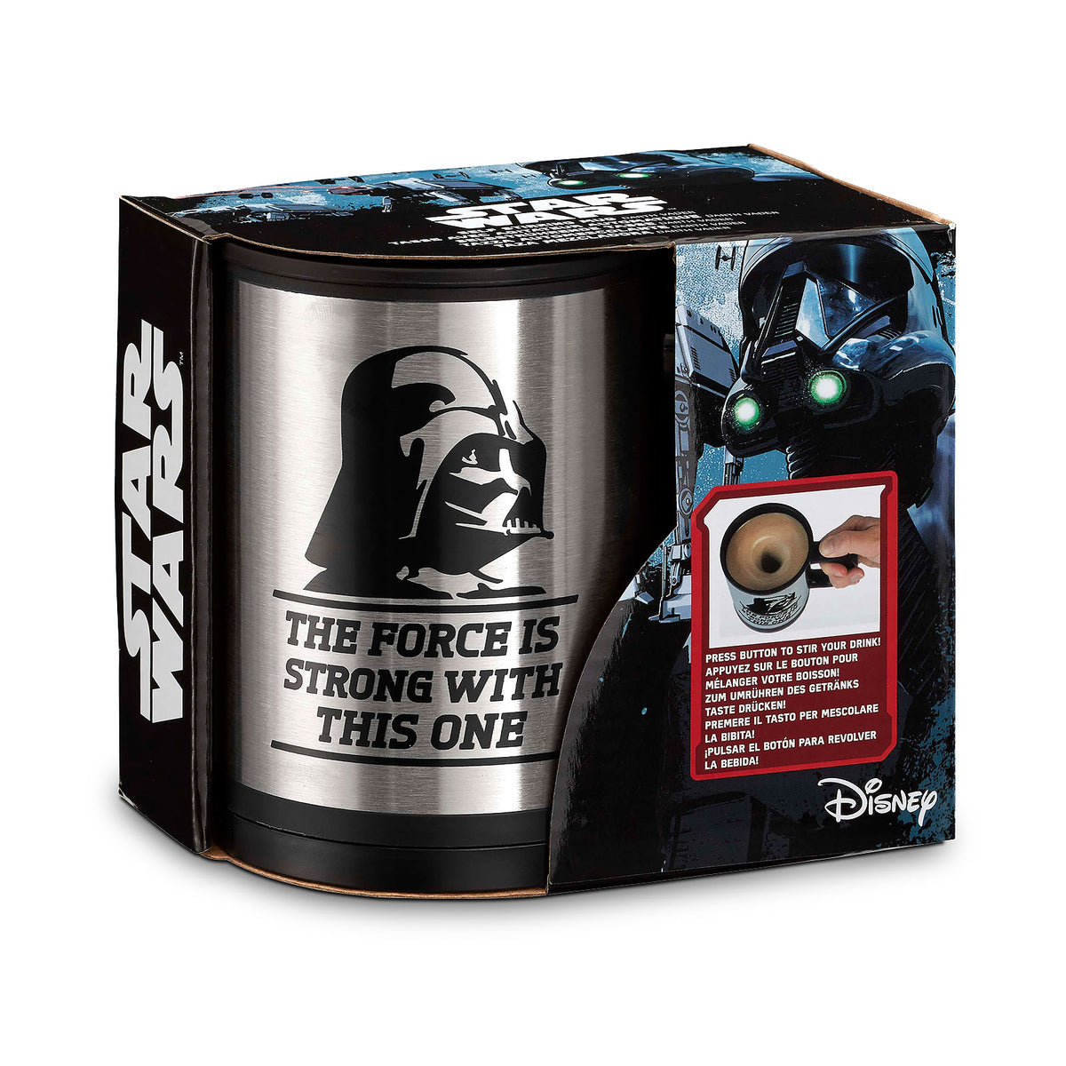 Productafbeelding Star Wars - Vader Thermosbeker met Roerfunctie
