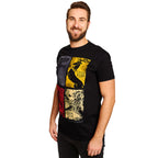 Productafbeelding Game of Thrones - Wapenschild Distressed T-Shirt Zwart