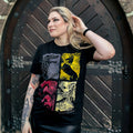 Productafbeelding Game of Thrones - Wapenschild Distressed T-Shirt Zwart