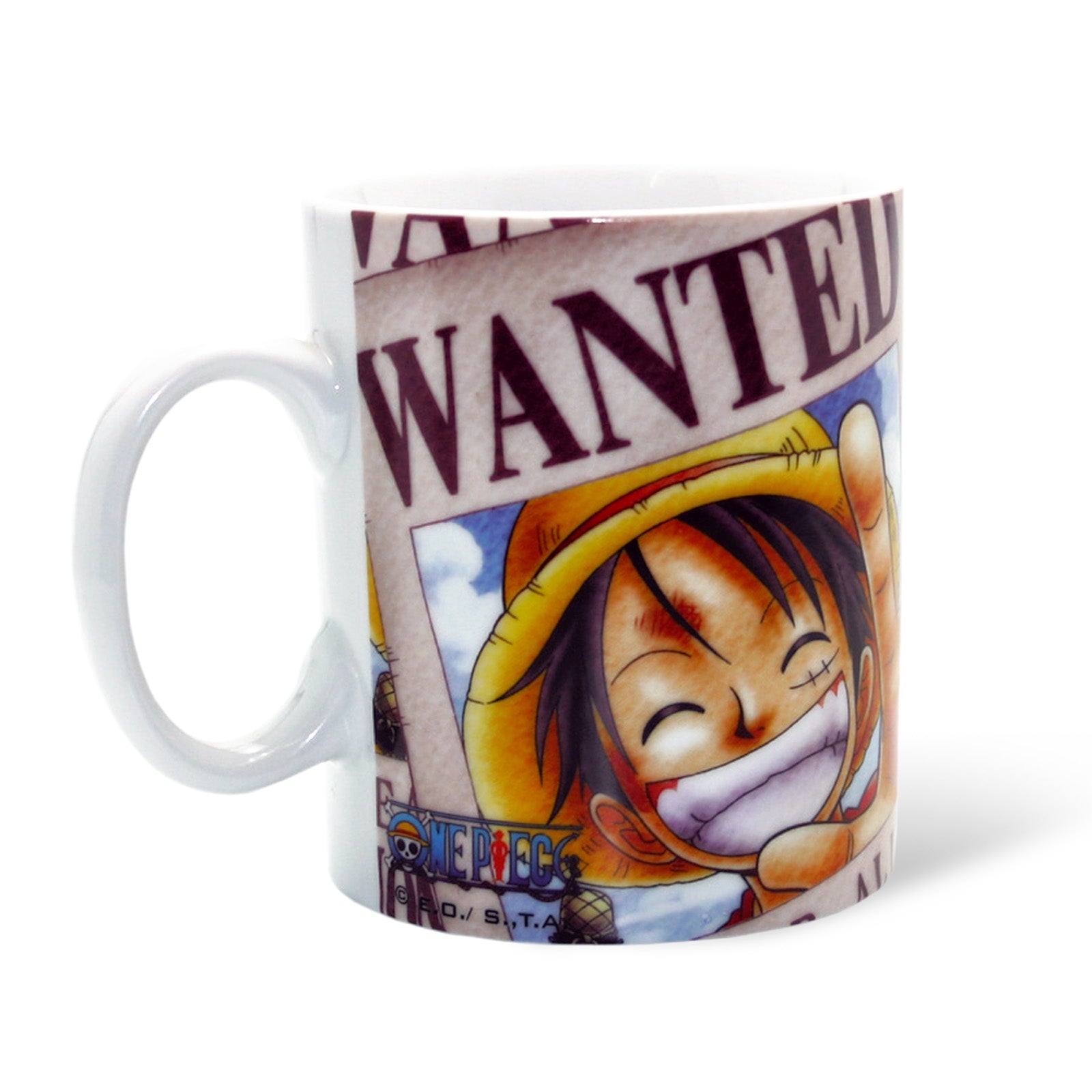 Productafbeelding One Piece - Wanted Monkey D. Ruffy Mok