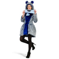 Productafbeelding Monsterkostuum dames van jas en sjaal