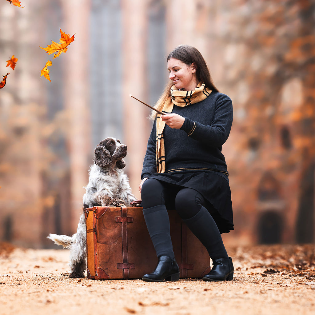 Productafbeelding Harry Potter - Originele Hufflepuff Wollen Sjaal