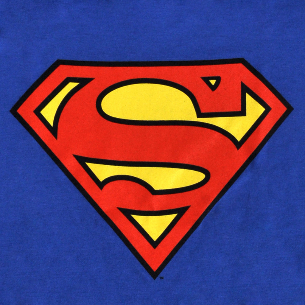 Productafbeelding Superman Logo Kinderen T-Shirt Blauw