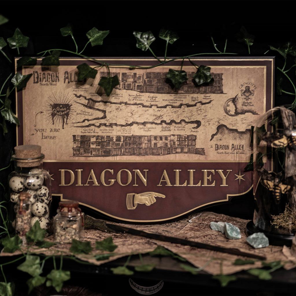 Productafbeelding Harry Potter - Diagon Alley Wanddecoratie