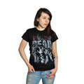 Productafbeelding Walking Dead - Handen Bloedspatten Meisjesshirt Zwart
