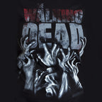 Productafbeelding Walking Dead - Handen Bloedspatten Meisjesshirt Zwart