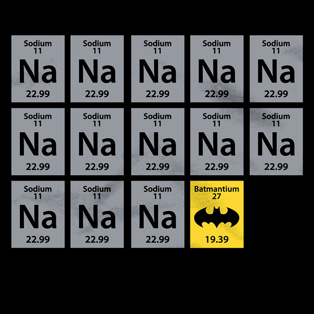Productafbeelding Batman - Scheikunde T-shirt zwart