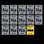 Productafbeelding Batman - Scheikunde T-shirt zwart