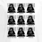 Productafbeelding Star Wars - Darth Vader Multiface T-shirt wit