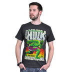 Productafbeelding Hulk - Marvel Poster T-Shirt Grijs