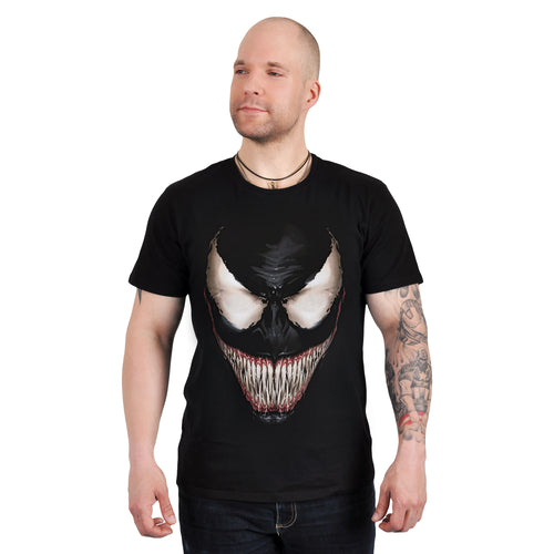 Productafbeelding Spider-Man - Venom Smile T-shirt zwart