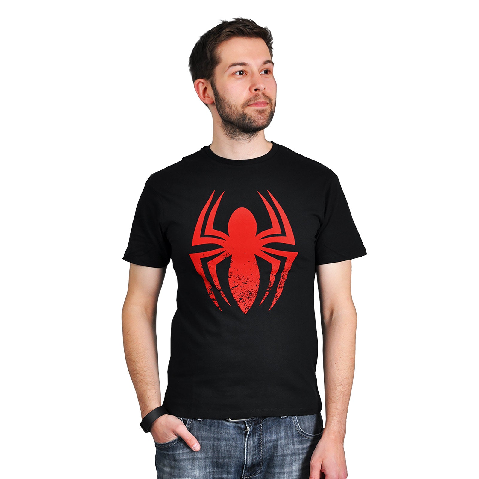 Productafbeelding Spider-Man - Geweldig Logo T-shirt Zwart