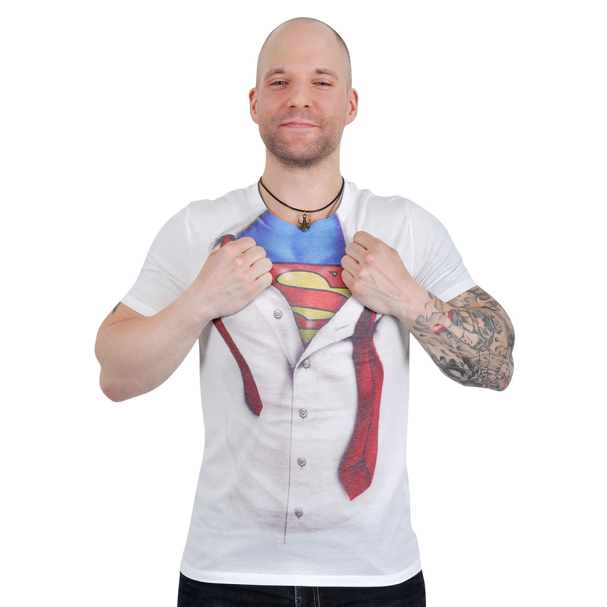 Productafbeelding Superman - Clark Kent T-Shirt wit