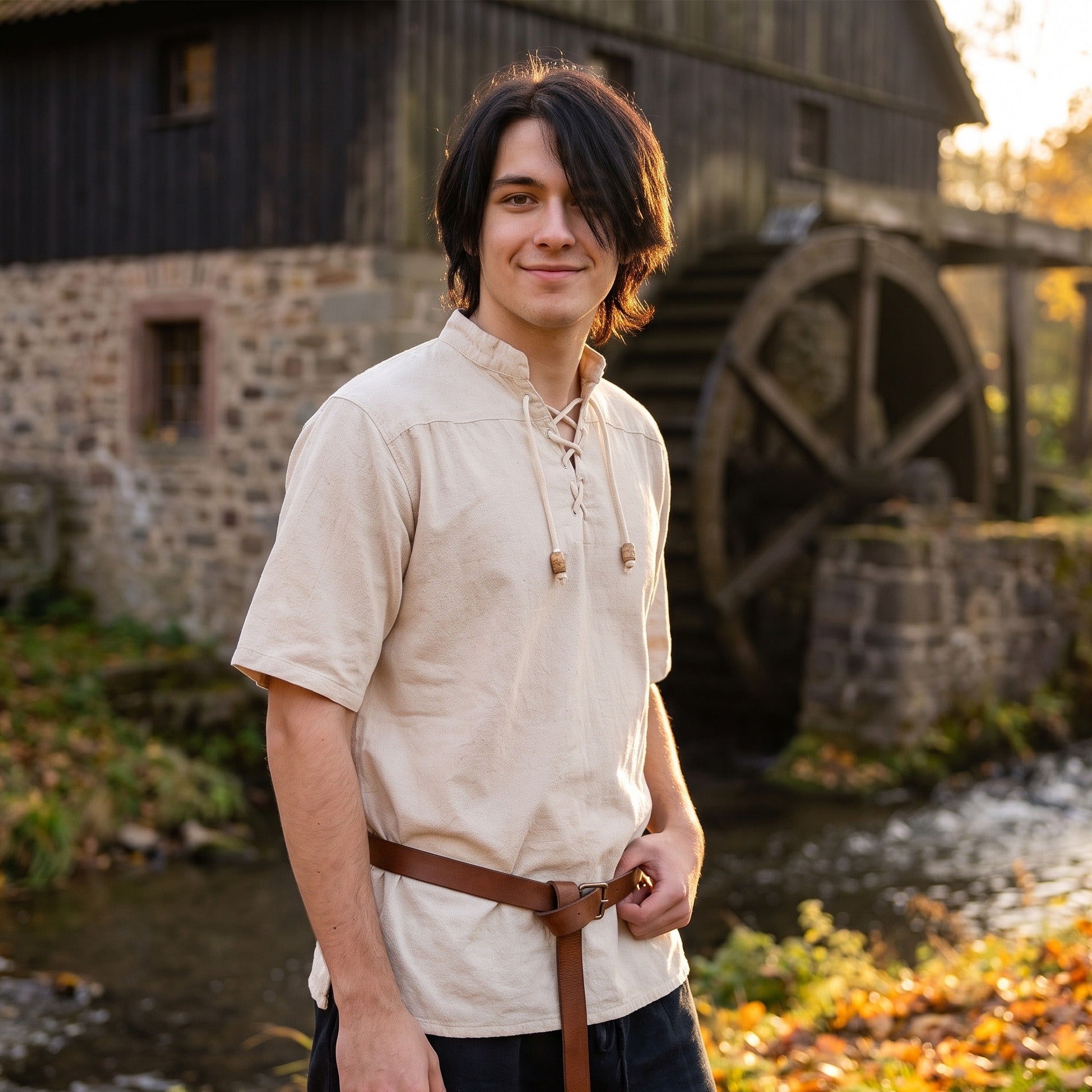 Product image Medieval Shirt Erik Short Sleeve beige