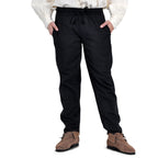 Productafbeelding Middeleeuwse broek met elastische tailleband zwart
