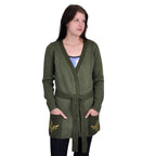 Productafbeelding Zelda - Logo Cardigan olijf