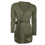 Productafbeelding Zelda - Logo Cardigan olijf
